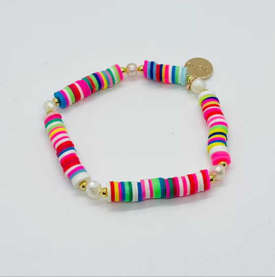 Classic-Rainbow-Personalized-Bracelets-with-Pearls