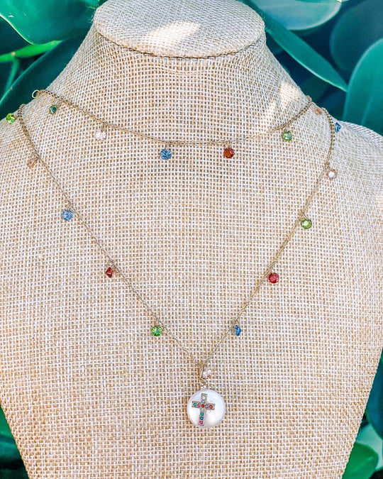 Classic-Colors-Cross-Necklace