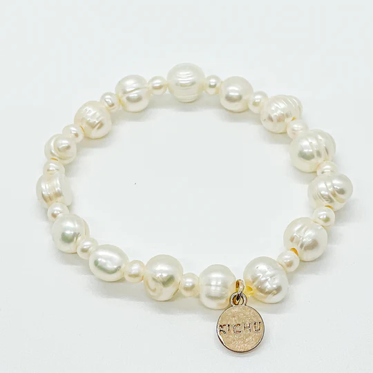 “Dani” Baroque Pearl Bracelet