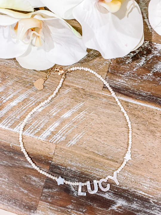 "Lucy"-Tiny-Pearl-Name-Necklace