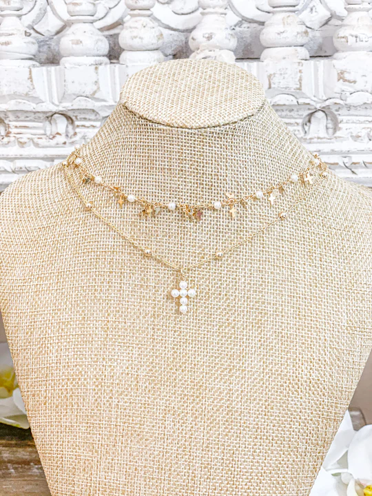 Nicole-Cross-and-Pearl-Choker-Necklace